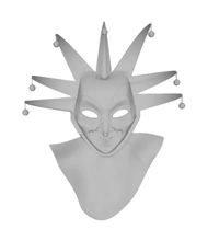 clown mask bells 3d printing model - threeding 3d print model - Mito3D
