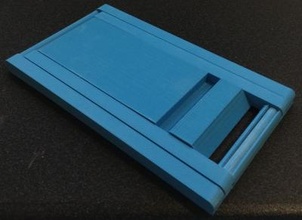 plegable estante soporte oficina jardín 3D impresión modelo expediente imprimible diseño 3d tablet sign stand portable collapsible 3d print model - Mito3D
