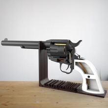 colt single action army peacemaker toys games & hobby 3D printing model, file, printable design, 3d print, gun, pistol, colt, weapon, firearm, saa, army, peacemaker, 3d print model - Mito3D
