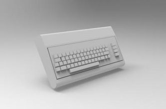 le commodore 64 électronique et de la technologie 3D modèle d'impression, l'impression fichier, imprimable modèle, en conception, d'impression 3d, ordinateur, comodore, impression C64, C-64, C= 64, 3d print model - Mito3D