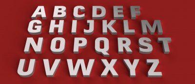 convection bold font uppercase 3d letters stl file other things 3D printing model, file, printable design, print, write, fusion360, homemade, hobby, sign, 3dlettering, lettering, gadget, decorations, language, type, words, fonts, font, text, 3dmodel, 3dprint, letters, 3dletters, alphabet 3d print model - Mito3D