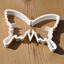 biscuit coupeur papillon 3d impression modèle trio 3d print model - Mito3D