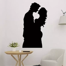couple kissed 2d decor 3d printing model - threeding heart decoration ki ssed art velentine love darling romantic 3d print model - Mito3D