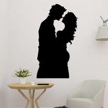 couple kissed 2d decor art 3D printing model, file, printable design, 3d print, decoration ki̇ssed, home decor, velentine, heart, love in love, darling, romantic 2d, 3d print model - Mito3D