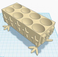 creative egg rack art 3D printing model, file, printable design, 3d print, Creative 3d print model - Mito3D