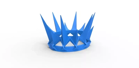 corona 3d impresión modelo trío juguete imprimible reina royal cosplay 3d print model - Mito3D