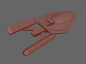 crucero furios juguetes juegos y pasatiempo 3D modelo de impresión, la impresión en archivo, imprimibles 3D, diseño 3d, Star Trek 3d print model - Mito3D