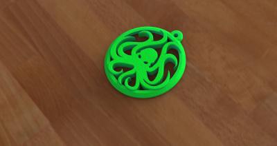 cthulhu keychain toys games & hobby 3D printing model, file, printable design, 3d print, cthulhu, keychain, lovecraft, 3d, 3d print model - Mito3D