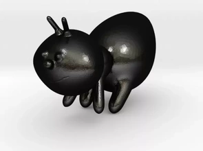 mignonne fourmi 3d impression modèle trio insectes 3d print model - Mito3D