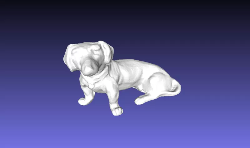 daksund heykel 3d baskı model üçleme 3D print model - Mito3D