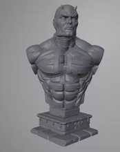 temerario busto 3d impresión modelo trío 3d print model - Mito3D