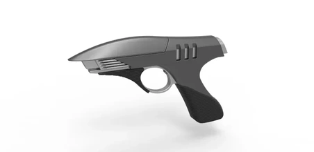 dunkel Zeitleiste Phaser Pistole Picard tv Serie Jahreszeit 2 3d Drucken Modell dreiding startrekpicard 3d print model - Mito3D