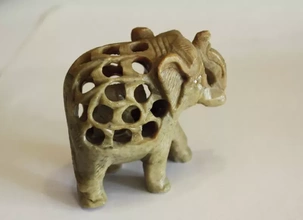 decorative figurine elephant 3d printing model - threeding art design 3d print model - Mito3D