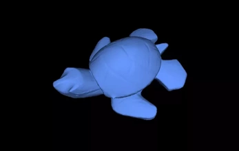 decorative turtle 3d printing model - threeding art 3d print model - Mito3D