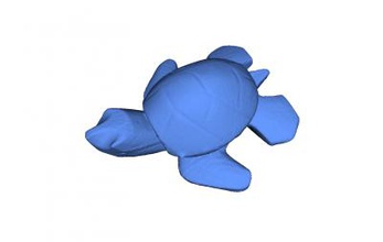 décoratifs de la tortue art 3D modèle d'impression, l'impression fichier, imprimable modèle, en conception, d'impression 3d, décoration, tortue, 3d print model - Mito3D