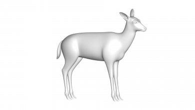 deer 3d model nature 3D printing model, file, printable design, print, DEER 3d print model - Mito3D