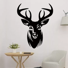 deer head 2d wall art decoration 3d printing model - threeding animal sculpture 3d print model - Mito3D