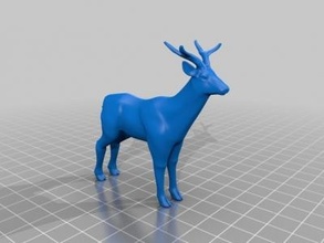 cervo arte 3D stampa modello file stampabile design 3d Stampa 3d print model - Mito3D