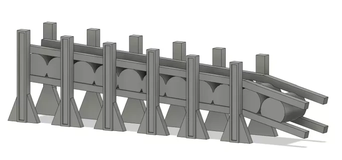 derinlik şarj etmek raf 3d baskı model Yazdır tasarımlar tekne aksesuarları 3d print model - Mito3D