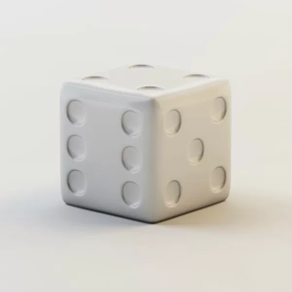 Würfel 3d Drucken Modell dreiding Spiele Sammlung druckbar drucken realistisch 3D print model - Mito3D