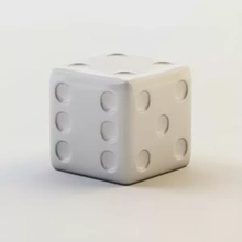 dice 3d printing model - threeding games collection printable print dices realistic 3d print model - Mito3D