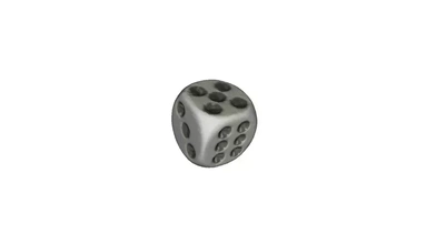 dice 3d printing model - threeding game number gambling 3d print model - Mito3D