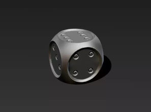 dice 3d printing model - threeding board game funny 3d print model - Mito3D