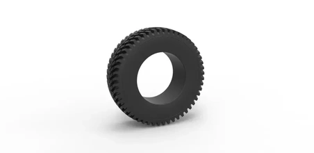 diecast michelin roadbib tractor tire scale 1 25 3d printing model - threeding michelin