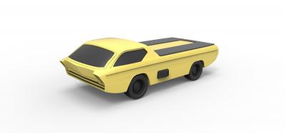 diecast modelo dodge deora 1967 escala de 1 a 24 motores e transporte 3D impressão, impressão arquivo design, 3d, carro, veículo, conceito, dodge, deora, brinquedo, fundido 3d print model - Mito3D