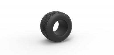 diecast raça pneu 2 escala 1 10 brinquedos jogos passatempo roda brinquedo impressão imprimível esporte 3d print model - Mito3D