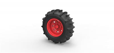 diecast rear wheel dune buggy 3 toys games & hobby 3D printing model, file, printable design, 3d print, diecast, wheel, tire, part, vehicle, printable, toy, scaled, offroad, dunebuggy, dunetire, 3d print model - Mito3D
