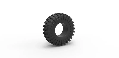 diecast rock bouncer super swamper tsl sx modified tire scale 1 3d printing model - threeding 3d print model - Mito3D