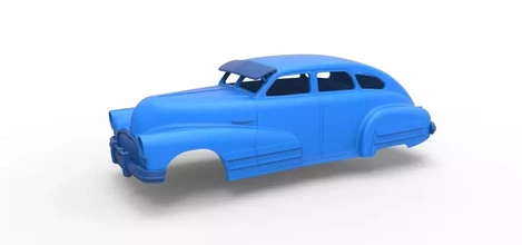 diecast shell buick special sedan 1947 scale 1 24 3d printing model - threeding vehicle body toy car 3d print model - Mito3D