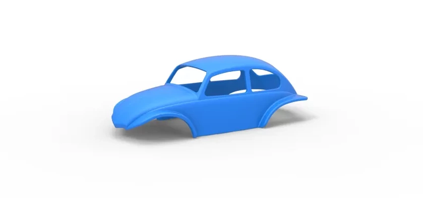 döküm kabuk of süper kamış versiyon 2 ölçek 1 25 3d baskı model üçleme etiketleri oyuncak yazdırılabilir yazdır yarış ölçekli sıcak çubuk kir sürat koşusu arabası süper 3d print model - Mito3D