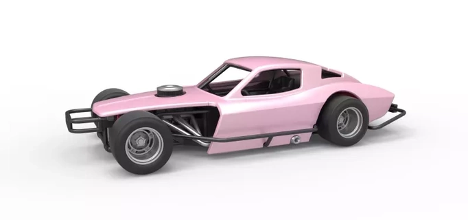 döküm nostaljik asfalt değiştirilmiş stok mevcut araba v3 ölçek 1 25 3d baskı model oyuncak yazdırılabilir Yazdır yarış v8 ölçekli pisti kaldırım modifiye arabası Nascar 3d print model - Mito3D