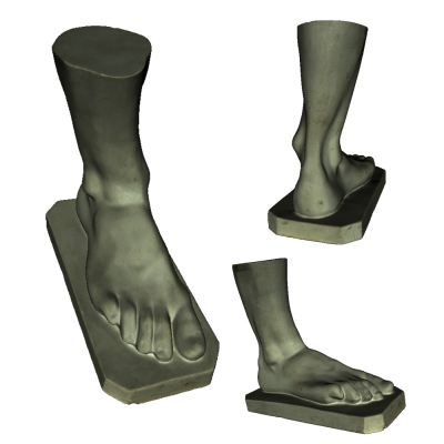 dionísio perna a arte 3D modelo de impressão, impressão arquivo design, 3d, escultura, arte, perna, Dionísio 3D print model - Mito3D