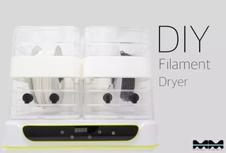 diy filament dryer 3d printing model - threeding tool warping trockner wet 3d print model - Mito3D