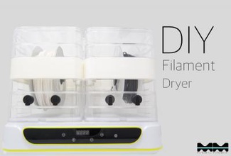 diy-filament-Trockner Werkzeuge & Maschinen 3D-Druck-Modell, 3D-Druck-Datei, 3D-druckbares Modell, 3D-Druck, design, 3d Druck, Filament, Trockner, verziehen, wet -, Werkzeug 3d print model - Mito3D