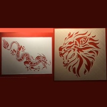 diy t-shirt painting dragon 2in1 fashion 3D printing model, file, printable design, 3d print, T-shirt Painting, T-shrit, Shirt, Tshirt, Paint, Spray, Art, Fashion, Chinese Dragon, Chinese, Dragon Head 3d print model - Mito3D