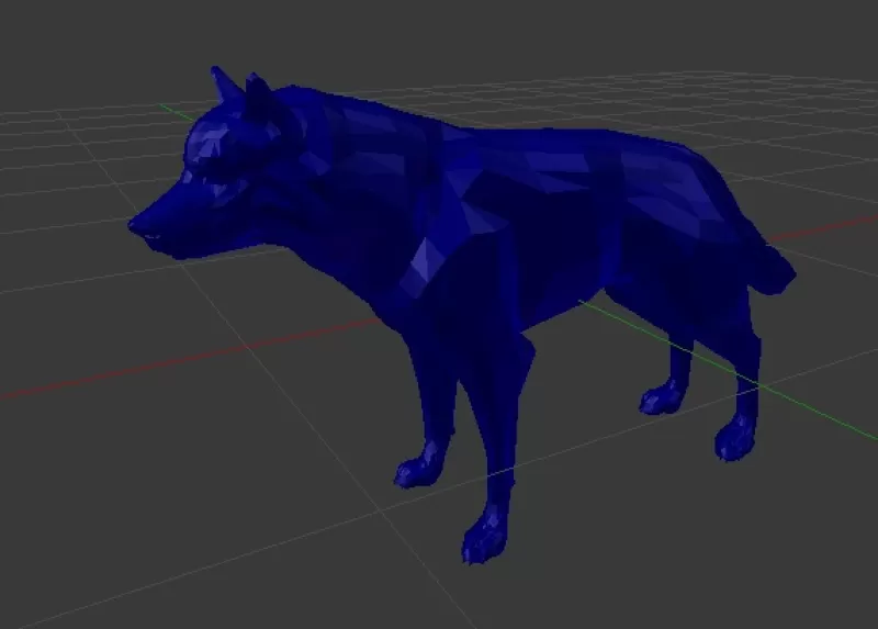cão versão 1 3d impressão modelo animal cosplay arte decoração 3D print model - Mito3D
