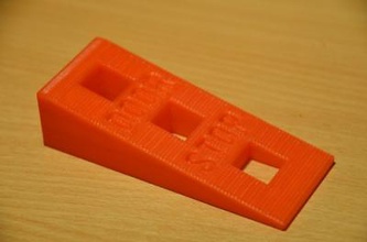 door stop home office & garden 3D printing model, file, printable design, 3d print, Door, Stop, Wedge, Open 3d print model - Mito3D