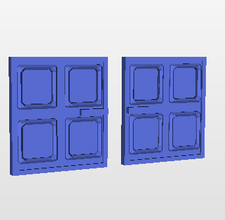 doors residence pirx toys games & hobby 3D printing model, file, printable design, 3d print, residence, house, mockup, mock-up, project, doors, gate, 3d print model - Mito3D