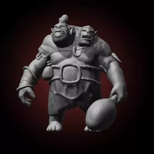 dota 2 arte fan ogro reyes magos 3d impresión modelo trío 3d print model - Mito3D