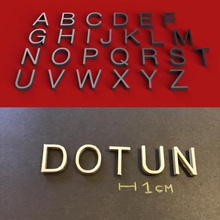 dotun font uppercase 3d letters stl file other things 3D printing model, file, printable design, print, The zip contains all the lowercase written with LILY individually saved each as a plus containing entire alphabet Alphabetstl alphabet, was printed an Ender3, it can happen that, for Delta printers, image is too big, in this case dimensions be scaled Created Fusion 360 Extrude 5 mm Have fun and good printing!!!! 3d print model - Mito3D