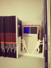 double bookend 3d printing model - threeding double bookend 3d print model - Mito3D