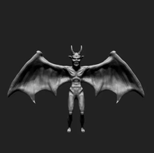 Dracula 3d impression modèle trio démon 3d print model - Mito3D