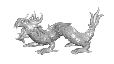 dragon 3d modèle impression trio 3d print model - Mito3D