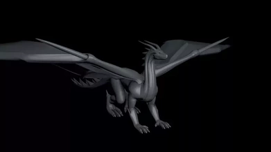dragon 3d impression modèle trio 3d print model - Mito3D