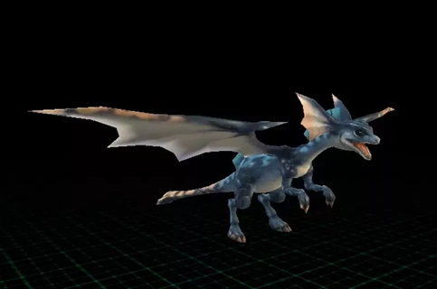 Dragão cinza 3d impressão modelo monstro 3d print model - Mito3D