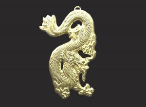 dragon pendant fashion 3D printing model, file, printable design, 3d print, jewel,pendant,dragon,jewelery,fashion 3d print model - Mito3D